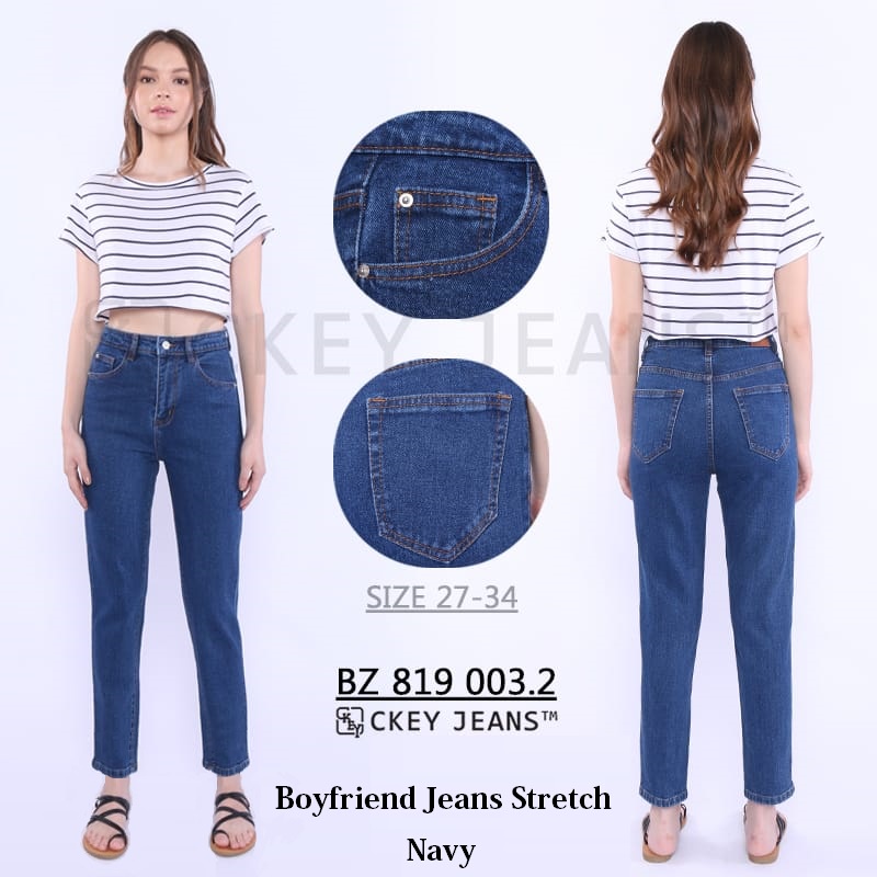 Ckey Boyfriend Jeans Stretch 819