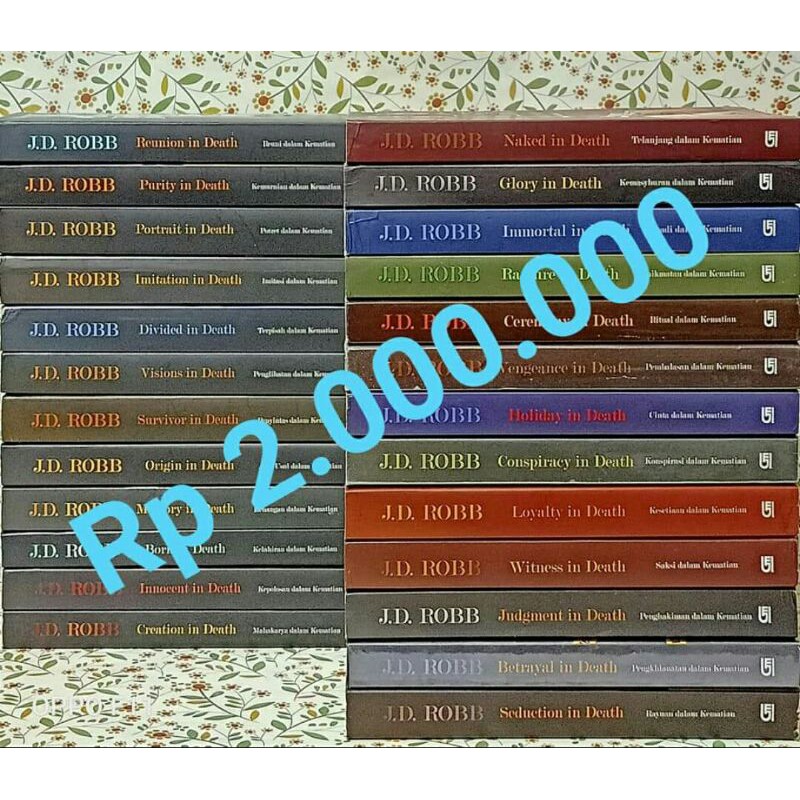 Series In Death by JD Robb, J.D.Robb, J.D. Robb