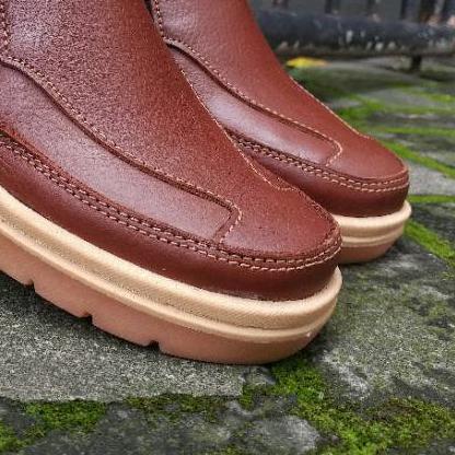 ➦ Kickers Sepatu Casual Pria Bahan Kulit Asli Istimewa ➧