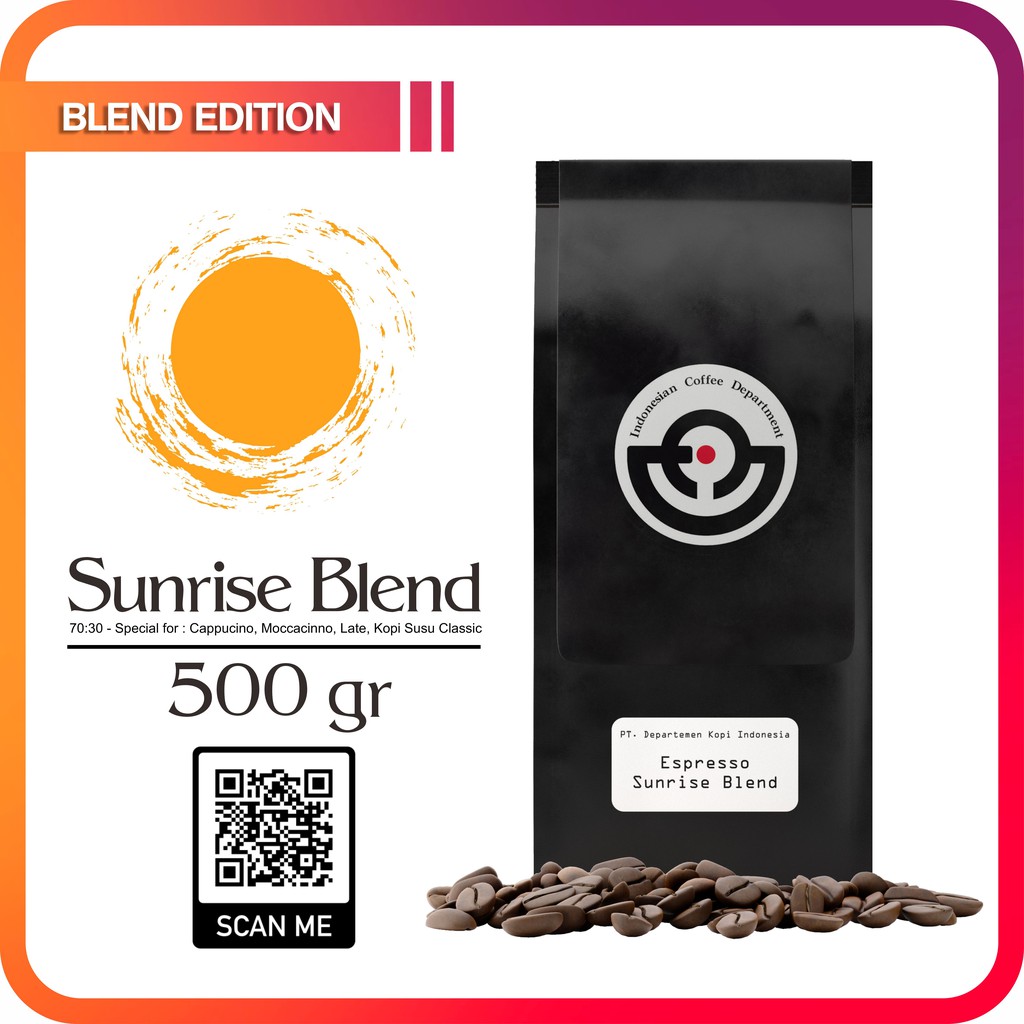 

KOPI ESPRESSO BLEND-BAHAN KOPI SUSU-500g