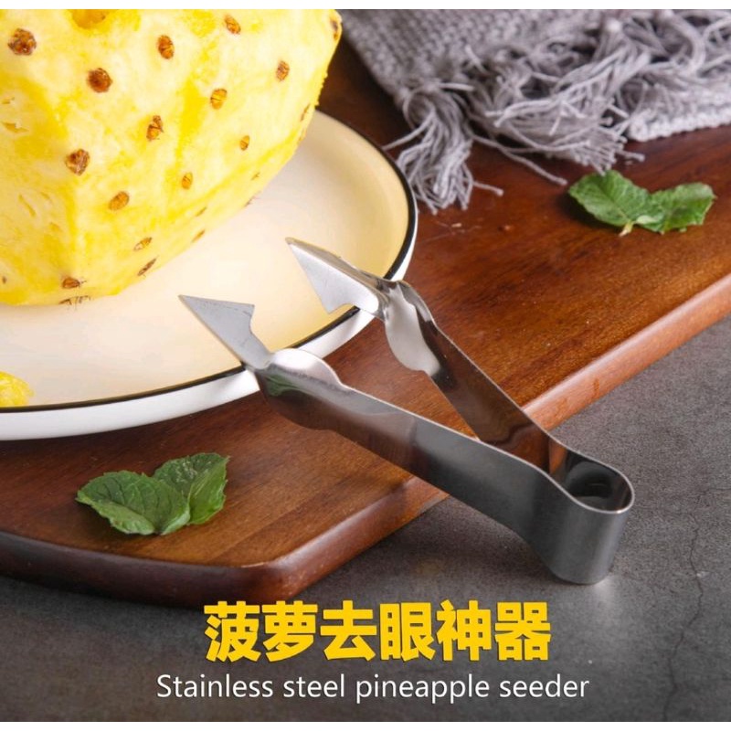 Capit Capitan Nanas Buah Pengupas Alat Kupas Biji Buah