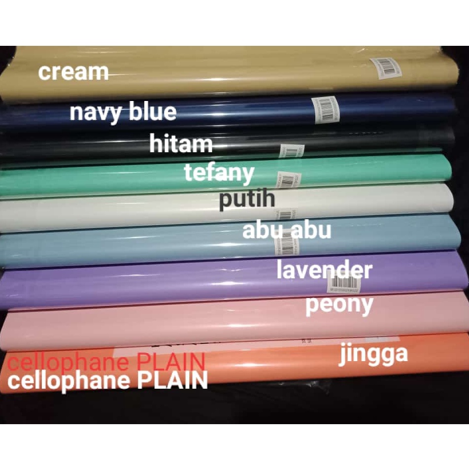 

kertas bouqet# wraping flower#cellophane plain#bungkus snack#