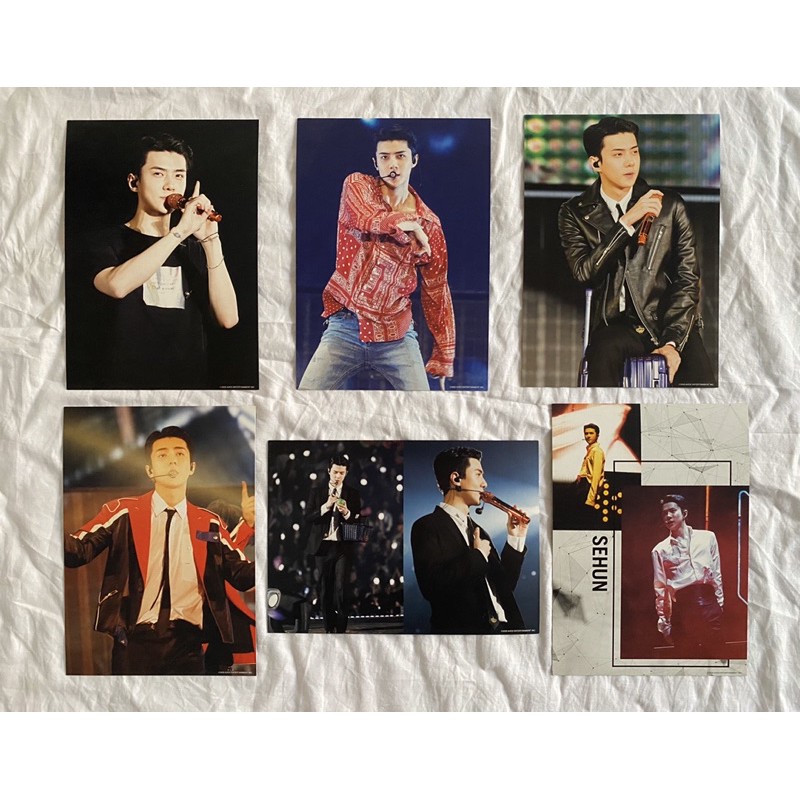 POSTCARD EXPLORATION JAPAN EXO SEHUN