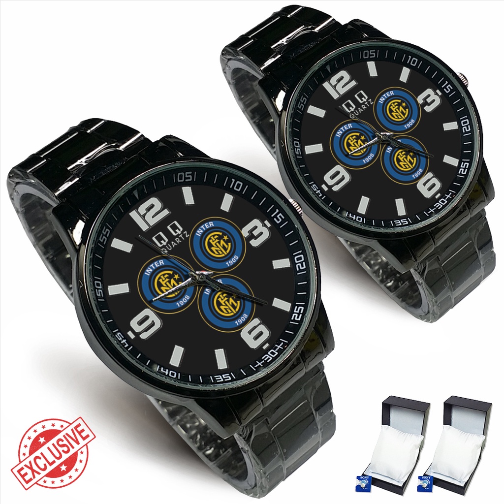 Jam Tangan Rantai Couple INTER - 1 (Keren)