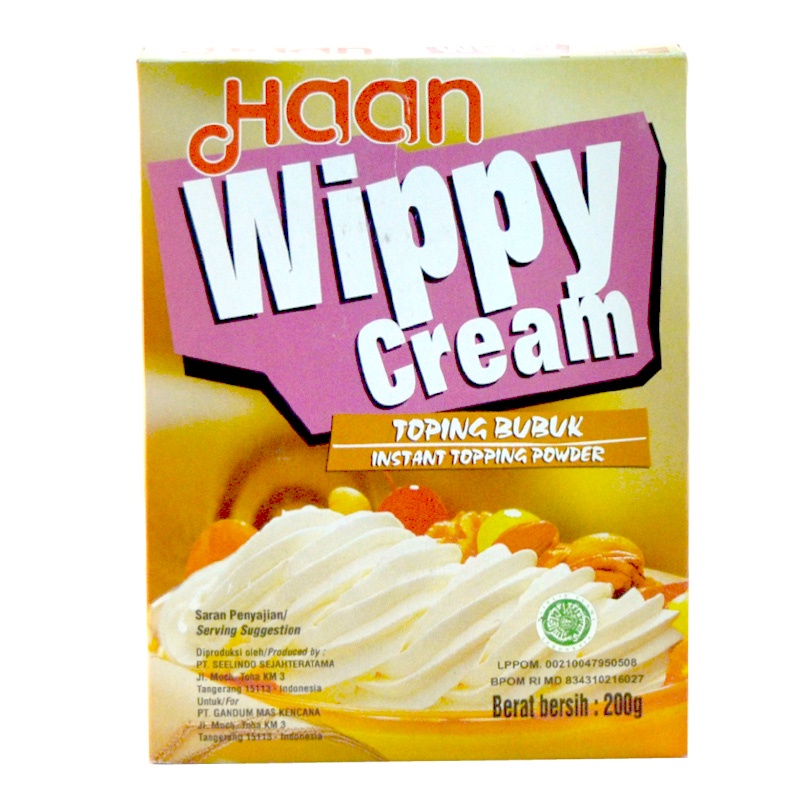 

Haan Wippy Cream 200Gr
