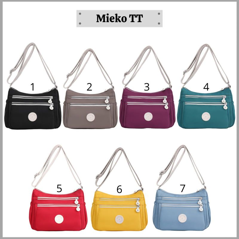 TAS SELEMPANG WANITA YUESITE MIEKO MEDIUM CROSSBODY WATERPROOF IMPORT CYUTEBAGS