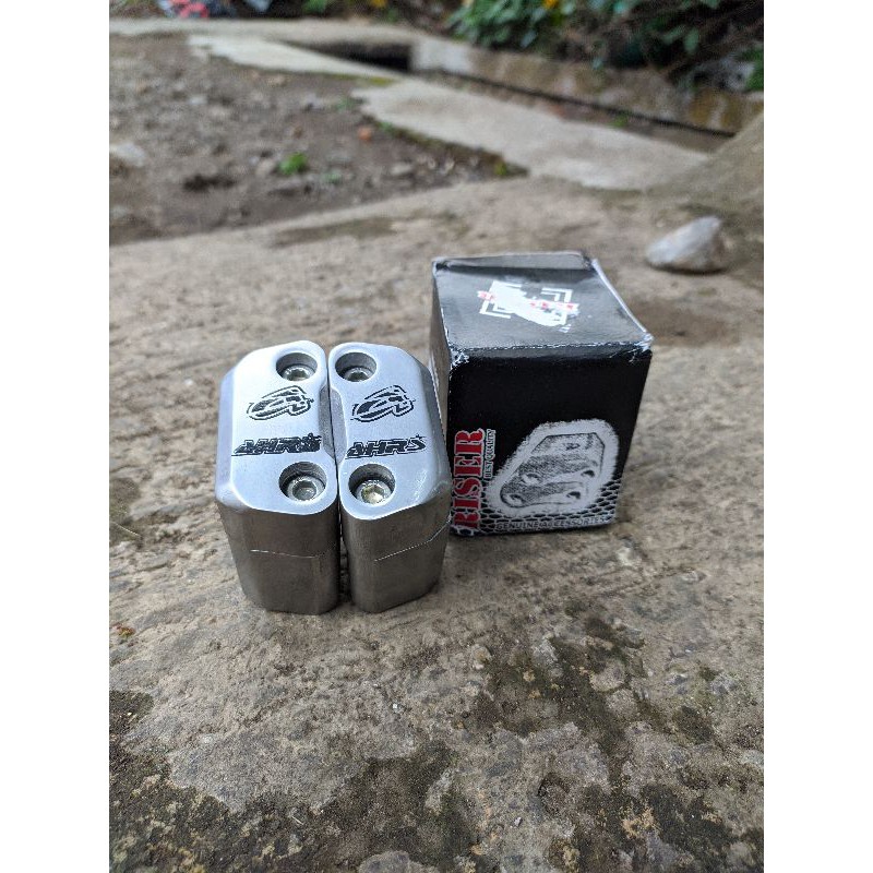 RAISER PENINGGI STANG STIR AHRS PNP STANG NINJA,POSH,STANDART