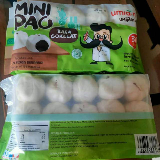 

Umiami Mini Pao Rasa Cokelat isi 30 pcs