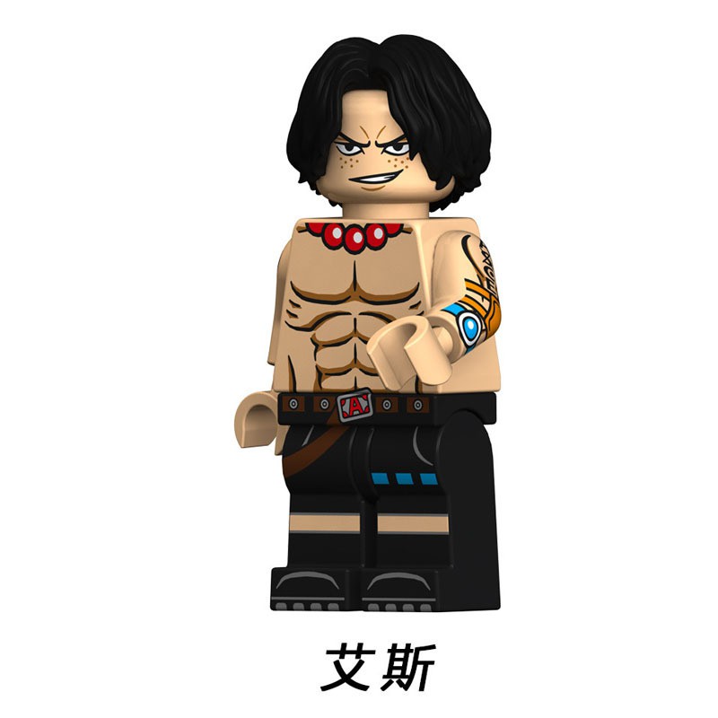 15pcs / set Mainan Action Figure Karakter Luffy Nami Nico Zoro Sanji Brook