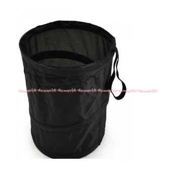 Otto Klasse Transtek Trash Bin Keranjang Sampah Mobil Keranjang Portable Lipat Hitam Black