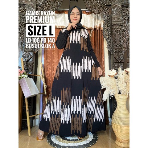 Gamis Batik Usman Rayon Premium Gamis Twill Rayon - Daster Twill - Gamis Terbaru 2021 - Gamis Syari