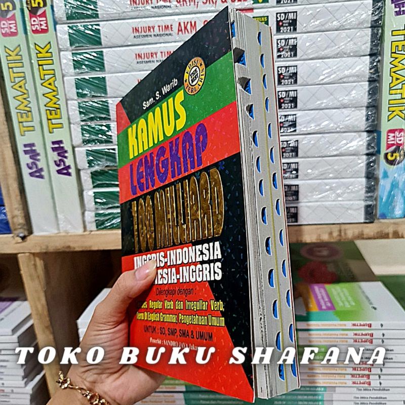 BEST SELLER!!! KAMUS LENGKAP BAHASA INGGRIS 100 MILLIARD