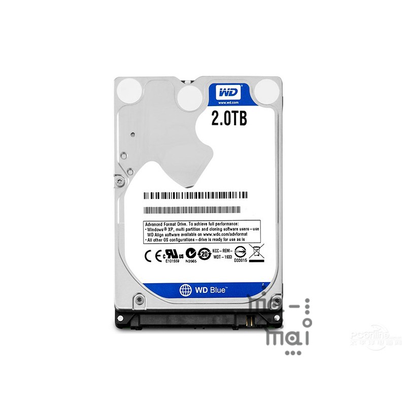 WD BLUE MOBILE WD20SPZX 2 TB 2,5&quot; NOTEBOOK HDD MOBILE SCORPIO BLUE 2TB