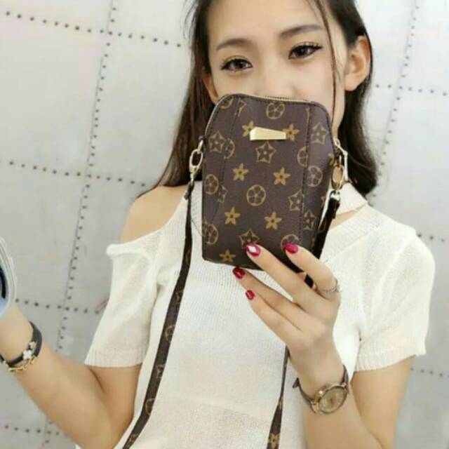 Tas Ponsel Android wanita model selempang simple korea style