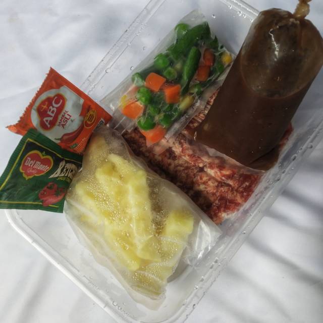 

patty steak instan