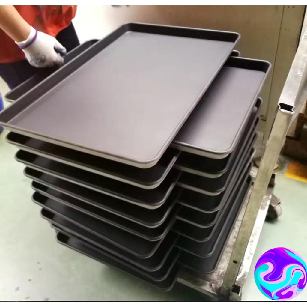 Loyang Teflon 40 x 60 x 5cm Import Anti lengket