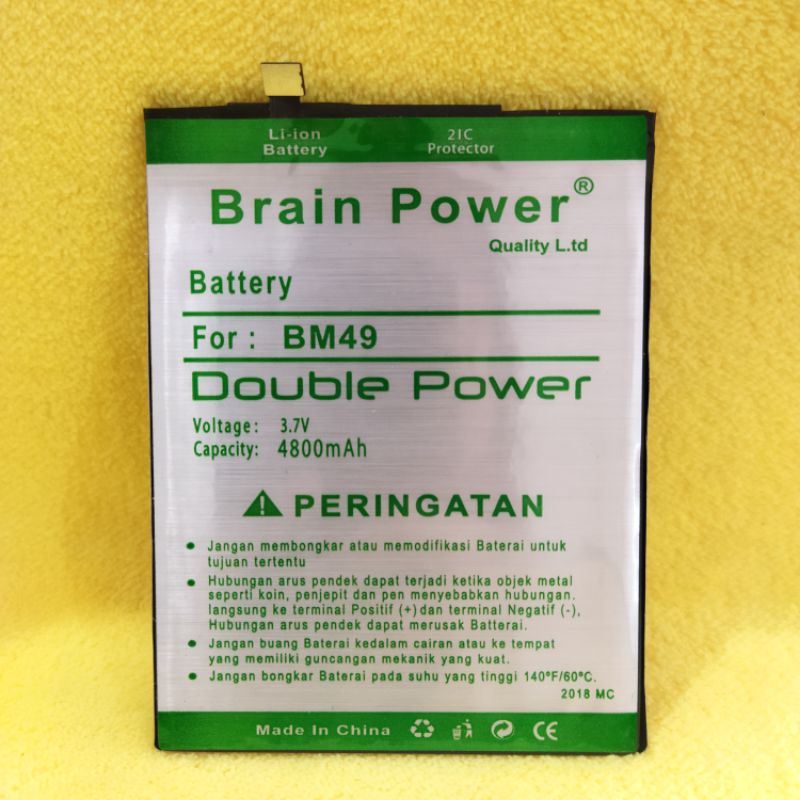 Baterai batre Xiaomi BM49 double power