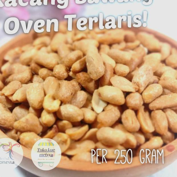 

Bagus Dipakai KACANG BAWANG OVEN PANGGANG ENAK GURIH 250 GRAM 66R`