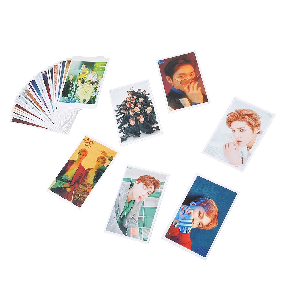 

KPOP CUTIE STORE 30Pcs / Set Kartu KPOP NCT 127 NCT U Foto Poster LOMO