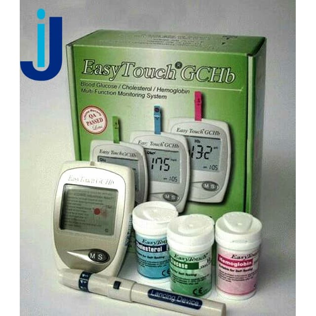 

IKA217 EASY TOUCH GCHB 3 IN 1 GULA DARAH KOLESTEROL HEMOGLOBIN