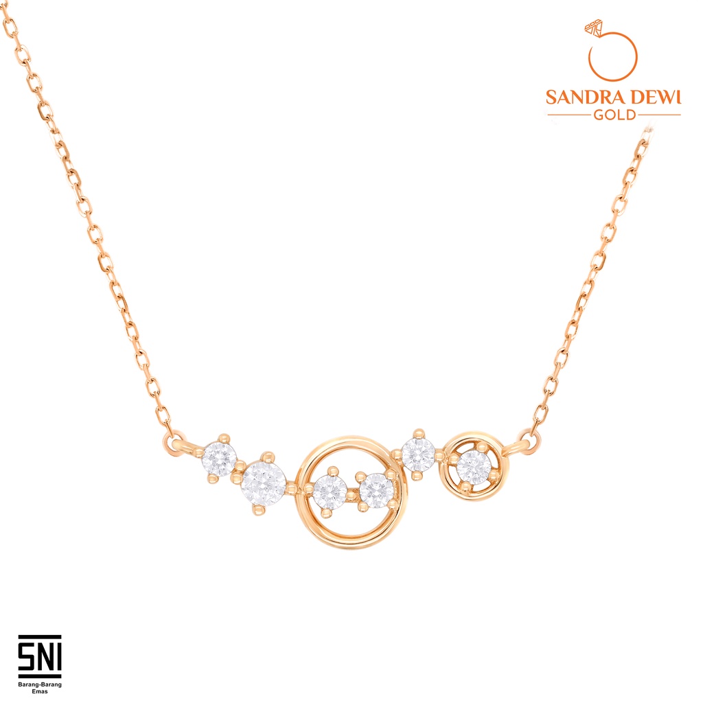 Kalung Sandra Dewi Gold Galaxy Interstellar Vol.2 Collections NC210183