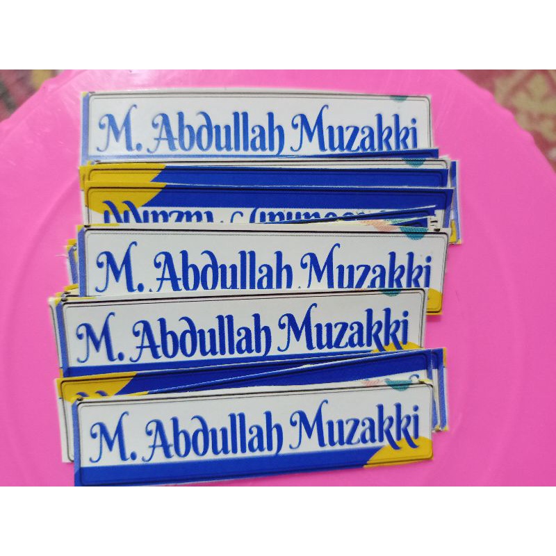 

STIKER NAMA