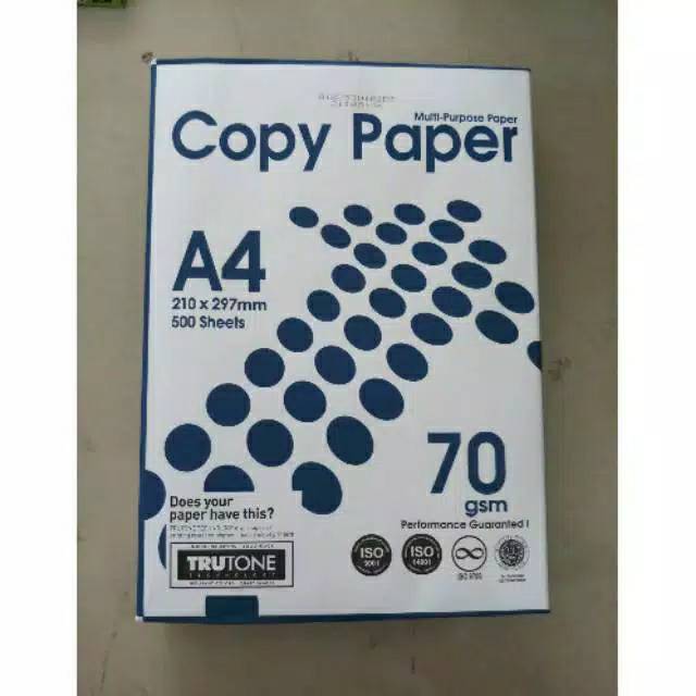 

Kertas A4 70 gram / kertas HVS A4 70 gram Copy Paper