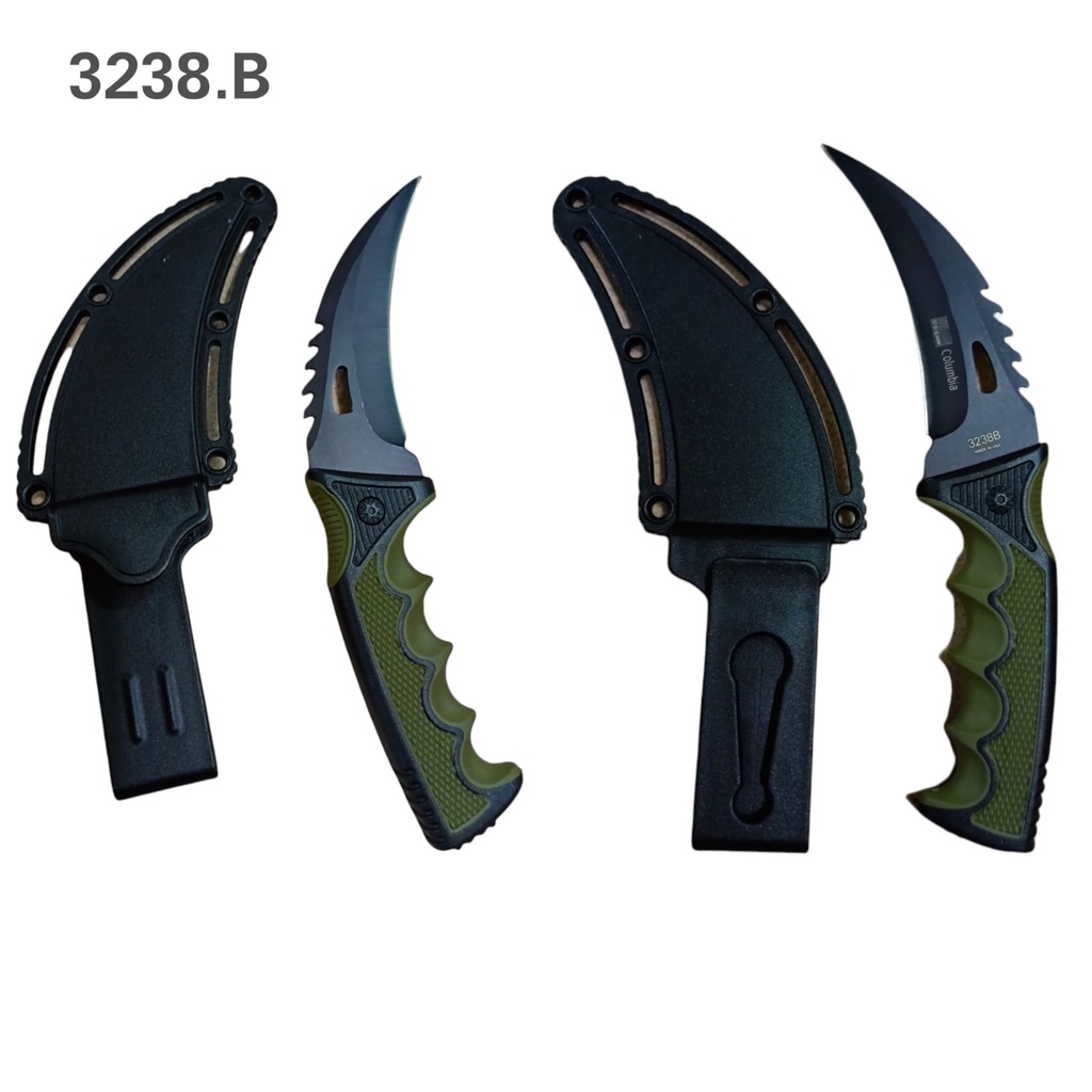 Pisau Survival  Columbia 3238B Pisau Sangkur Columbia Survival Kit