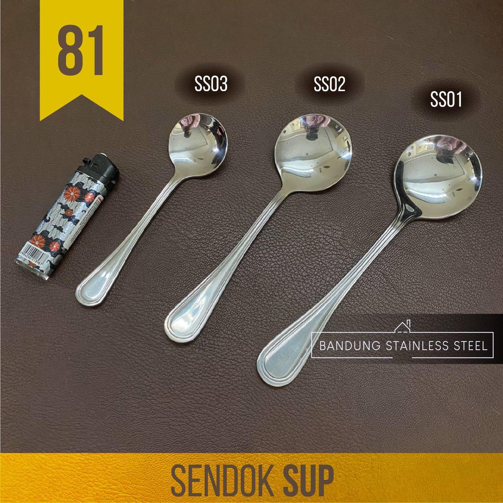 sendok sup bulat sendok es krim ice cream sayur tebal soup spoon hotel