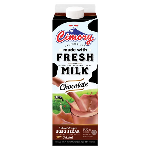 

Cimory Fresh Milk Choco 950Ml