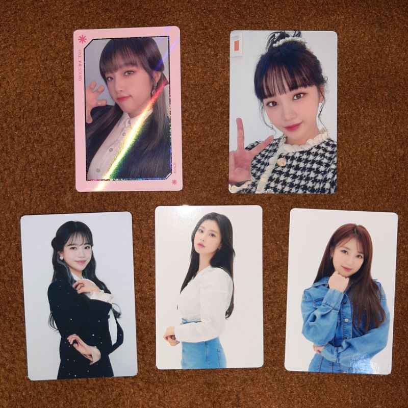 Photocard PC Trading Card TC OTS IZONE One The Story Hyewon Yena Chaewon Nako Yuri