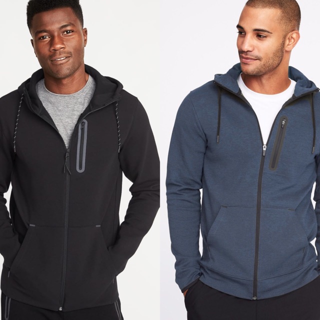 old navy zip up fleece