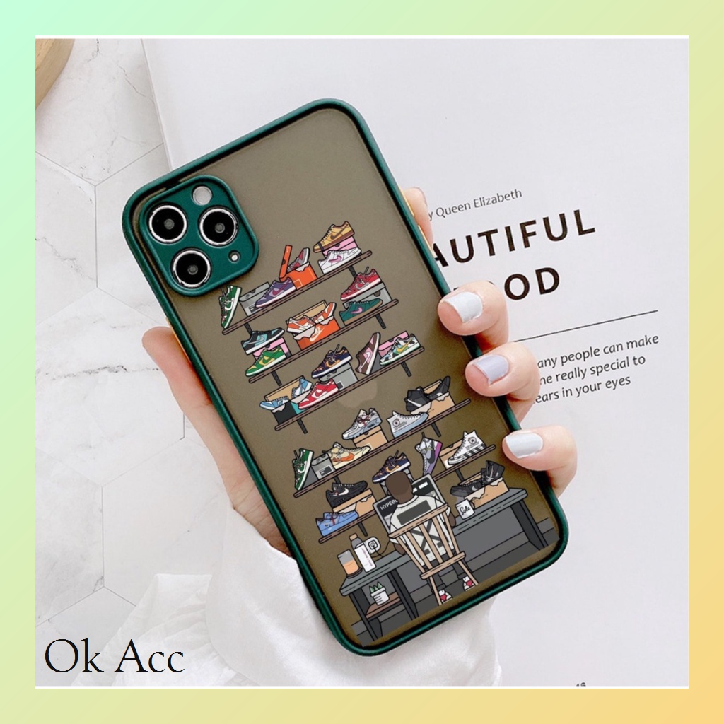 Casing Motif Sepatu AA06 for Vivo S1 T1 Pro V11 V11i V15 V17 V20 V21 V21e V23e V25 V25e V5 V5s V7 V7+ V9 Y11 Y12 Y12s Y15 Y15s Y16 Y17 Y19 Y20 Y20i Y21 Y21s Y30 Y30i Y33s Y35 Y50 Y51 Y53 Y55 Y71 Y73 Y75 Y79 Y81 Y83 Y85 Y91C Y91 Y93 Y95 Z1 5G