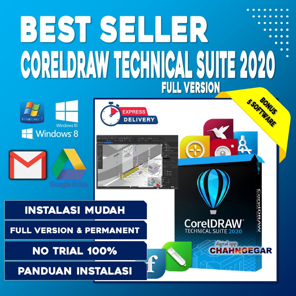 CorelDRAW Technical Suite 2020 Full Version | Software Editing Foto Windows | Corel Photos