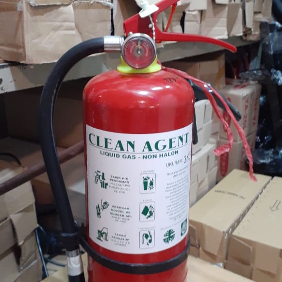 APAR LIQUID GAS BERSIH HATRONE 6 KG NON HALON AF11 6 KG