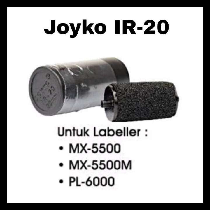 

TINTA REFILL INK ROLLER JOYKO LABEL HARGA 1 BARIS IR-20 5500M / 5500