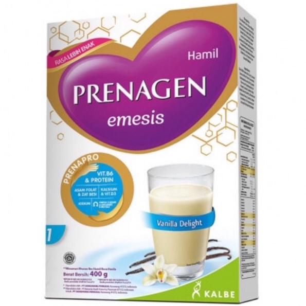 PRENAGEN EMESIS COKLAT / VANILA 400gr