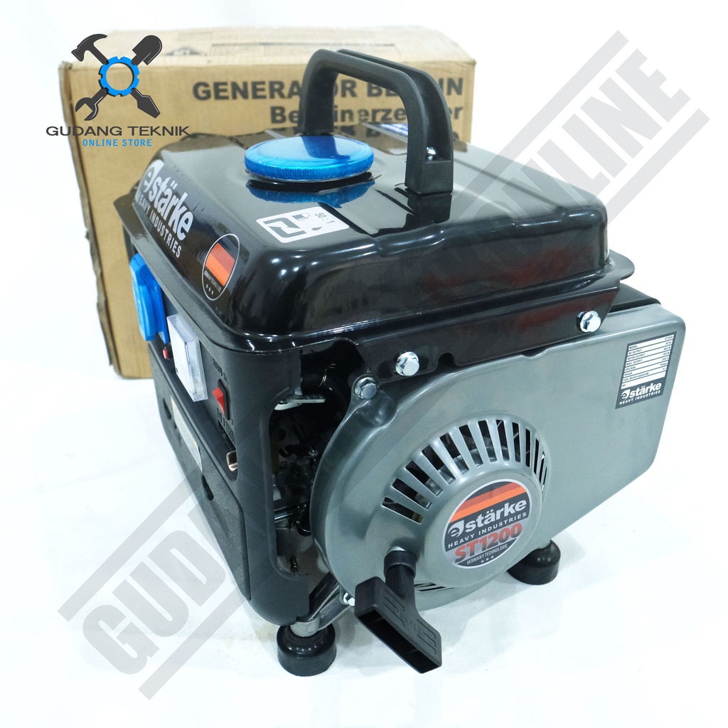 Genset 650Watt STARKE ST1200 BIRLA ECOGEN TG1200  / Generator ST TG 1200 650W ECOGEN - Genset Generator Gasoline Bensin STARKE BIRLA ECOGEN