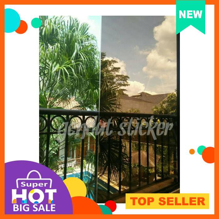 Sticker/Stiker Kaca/Kaca Film Riben Coklat 60%