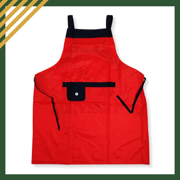 Celemek Anti Air | Apron Celemek Masak Plastik PVC Anti Air Waterproof Anti Minyak Dewasa Murah