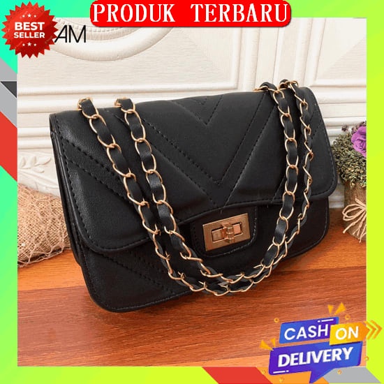 Tas Selempang/ Tas Slempang Livia Bag - Tali Rantai Tas Wanita Tas Lucu Tas Murah Tas Selempang Rant