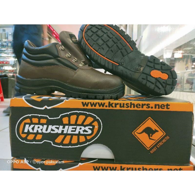 SEPATU SAFETY KRUSHER FLORIDA BROWN ORIGINAL