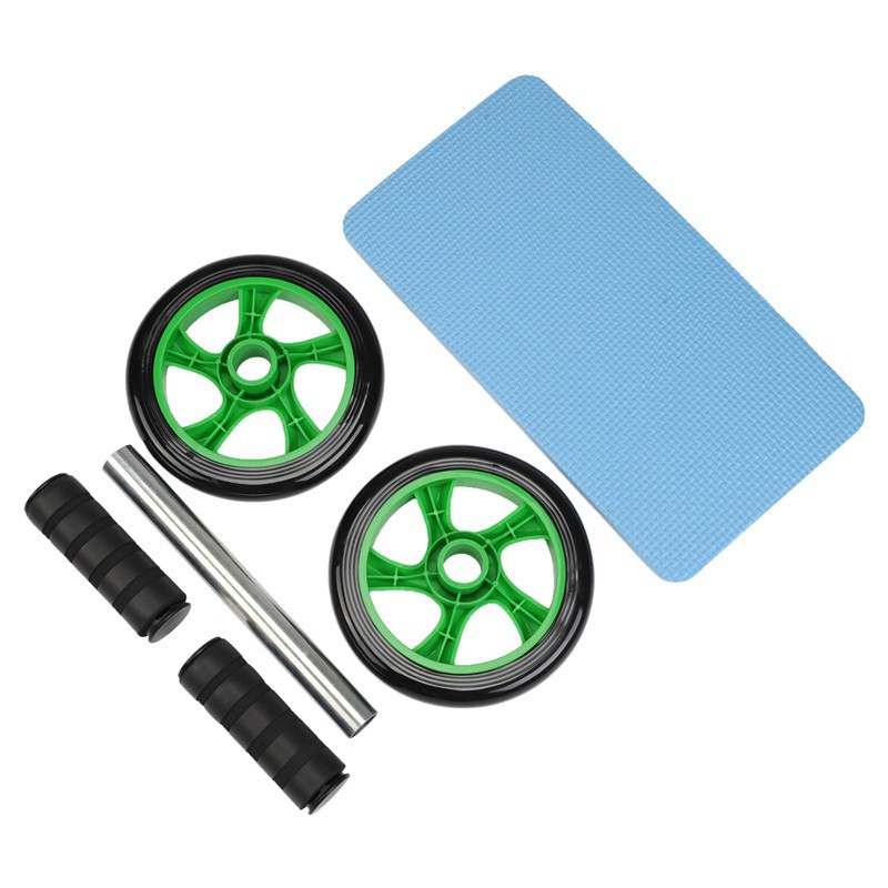 SH8 AB Wheel Sport Alat Gym Fitness Roller Roll Gym Fitness Push Up Roda Free Matras / Roda Fitness Pengecil Perut Melatih Kebugaran Otot / Alat Fitness Perut / Olahraga Fitness Pembentuk Otot Perut / Gym Fitness Olahraga Diet Langsing / Roda Gym