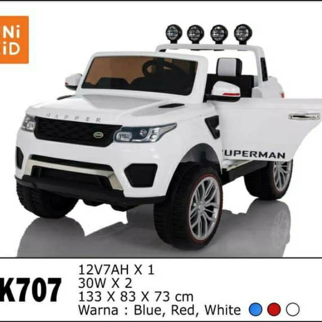 Mobil aki anak Range Rover Evoque Unikid UK-707