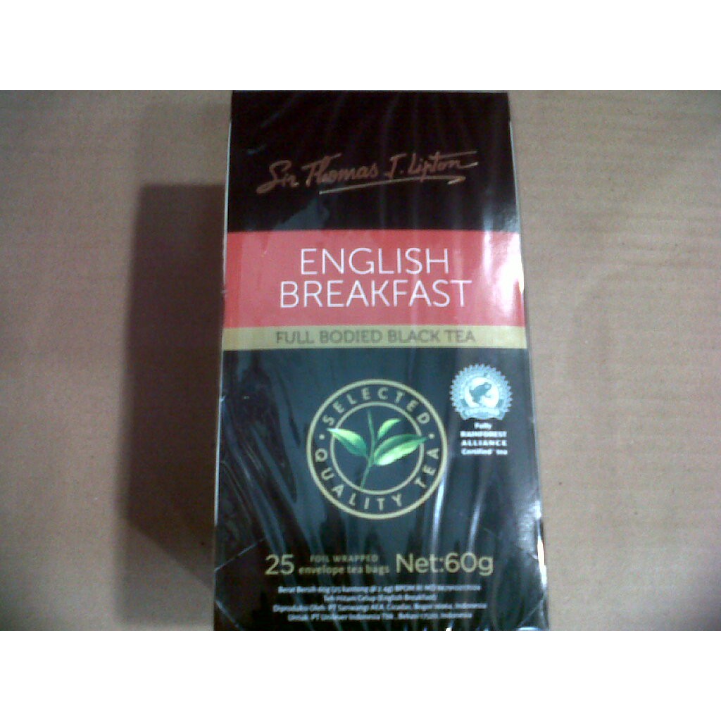 

Teh meningkatkan konsentrasi - Lipton English Breakfast