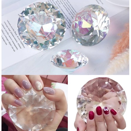 CRYSTAL DIAMOND +- 10cm / DEKORASI FOTO NAIL