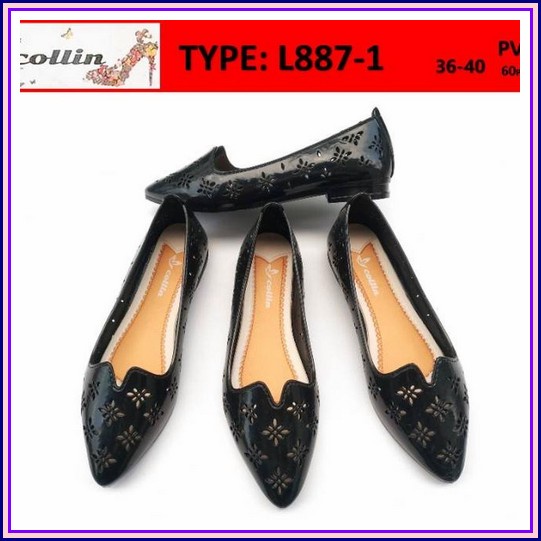 Flat Shoes Jelly Wanita Sara Sara Pelangi Terbaru (Art. X2764) Collin - Sepatu Jelly Wanita Casual