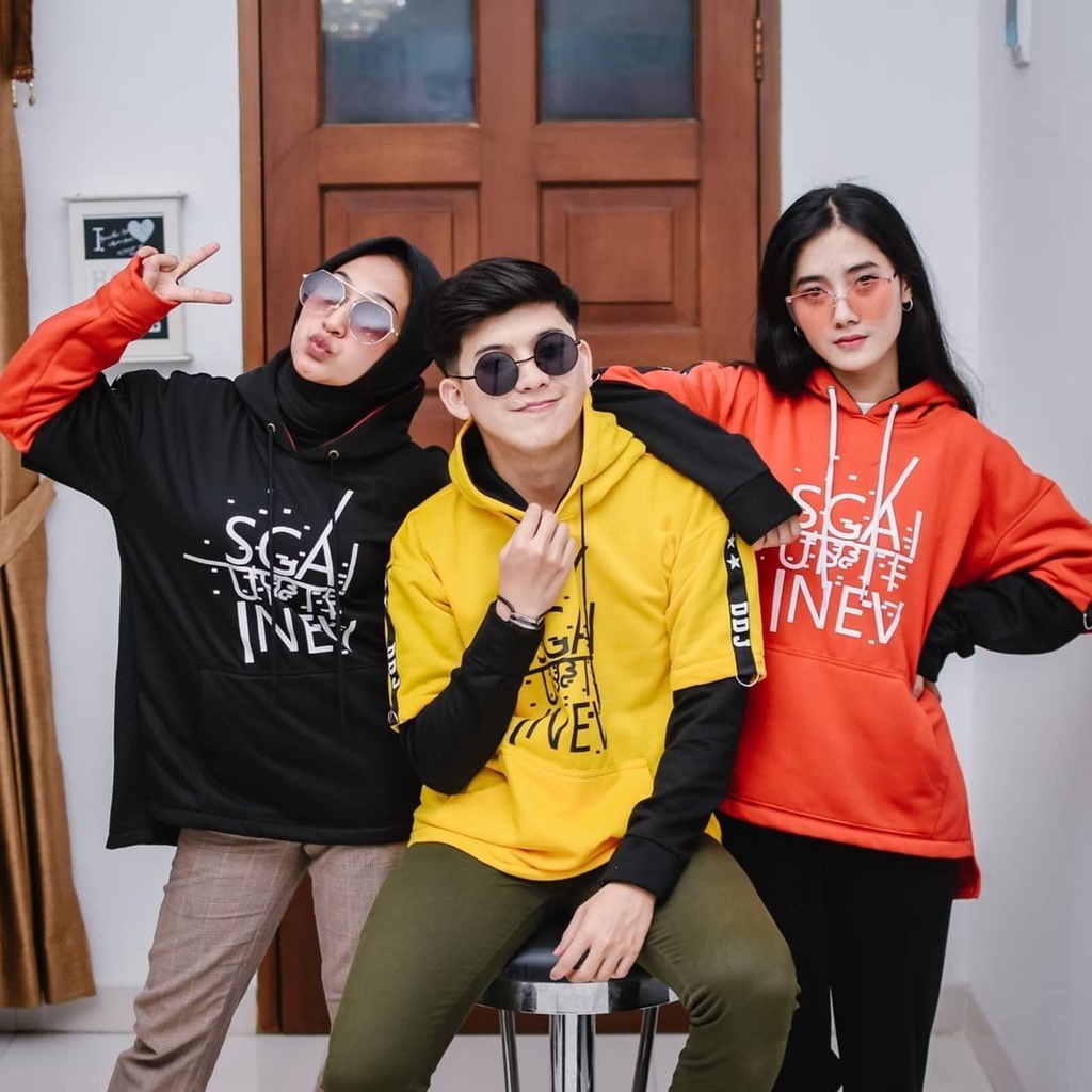 Primadona Ddj Hoodie Kombinasi Terbaru 2021 Lengan Panjang