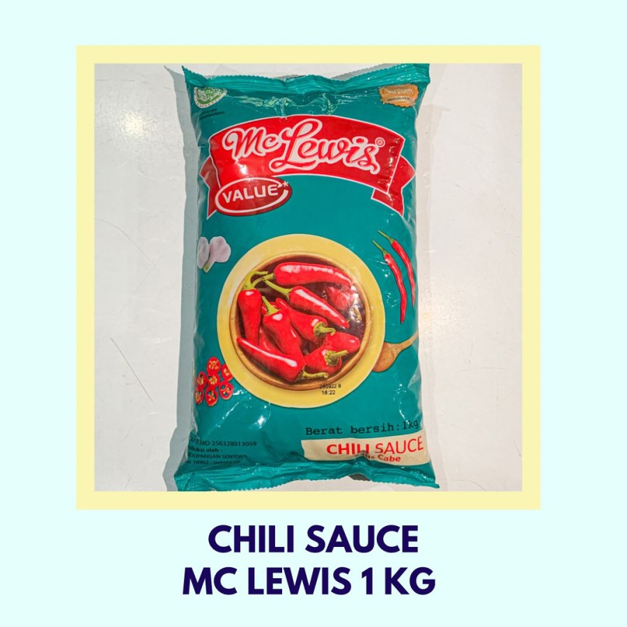 Chili Sauce / Saus Sambal Mc Lewis 1kg