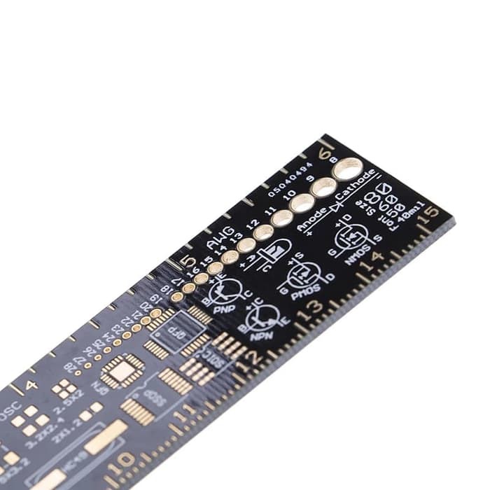 Penggaris PCB 15cm untuk referensi desain pcb